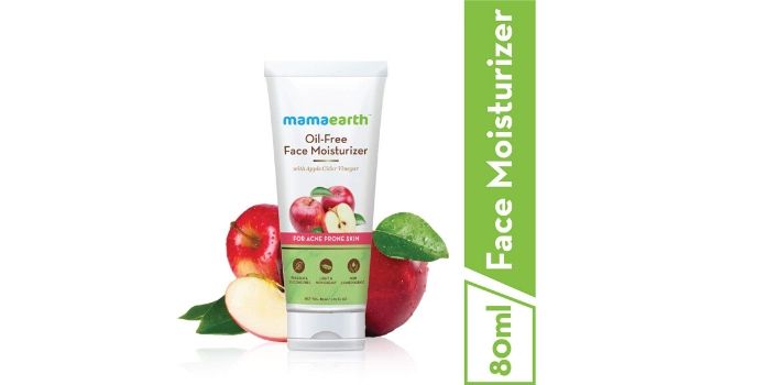 Mamaearth Oil-Free Moisturizer For Face With Apple Cider Vinegar For Acne Prone Skin