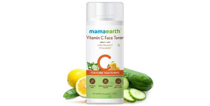 Mamaearth Vitamin C Toner For Face, with Vitamin C & Cucumber for Pore Tightening