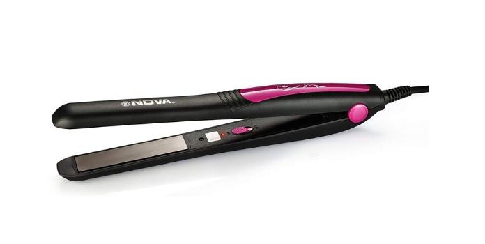 Nova NHS-840 Professional Series Straightener for Women (Pink)